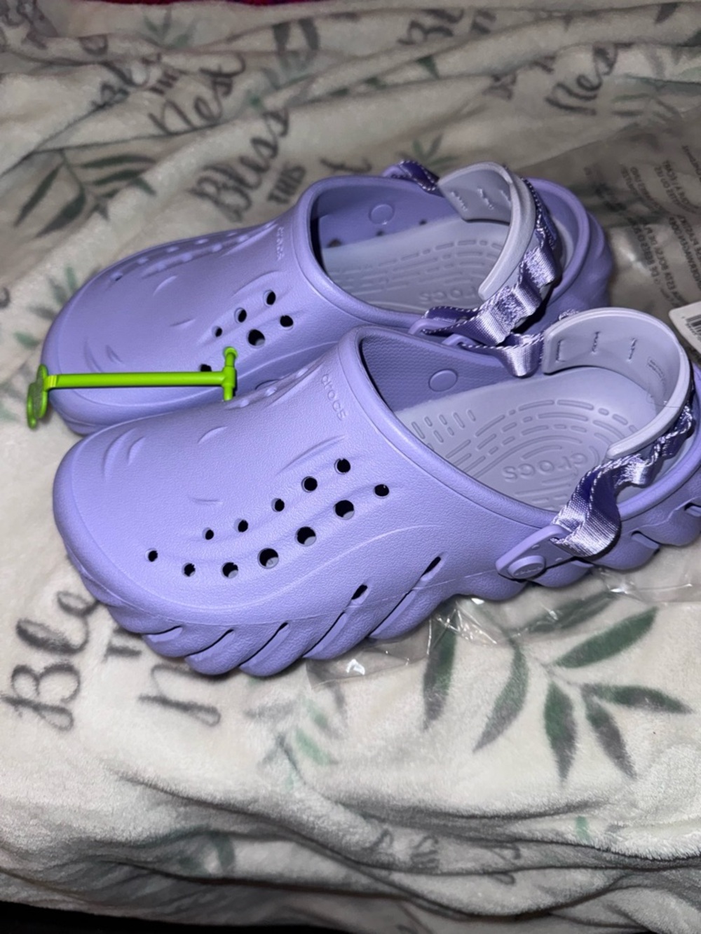 Crocs Lavender Clog with Strap
